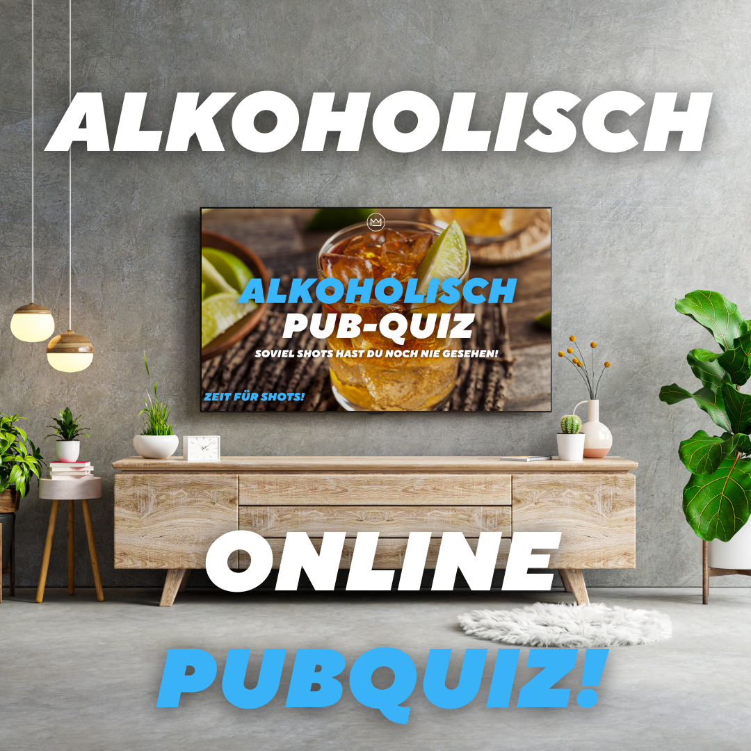 Alkoholisches Online-Pubquiz