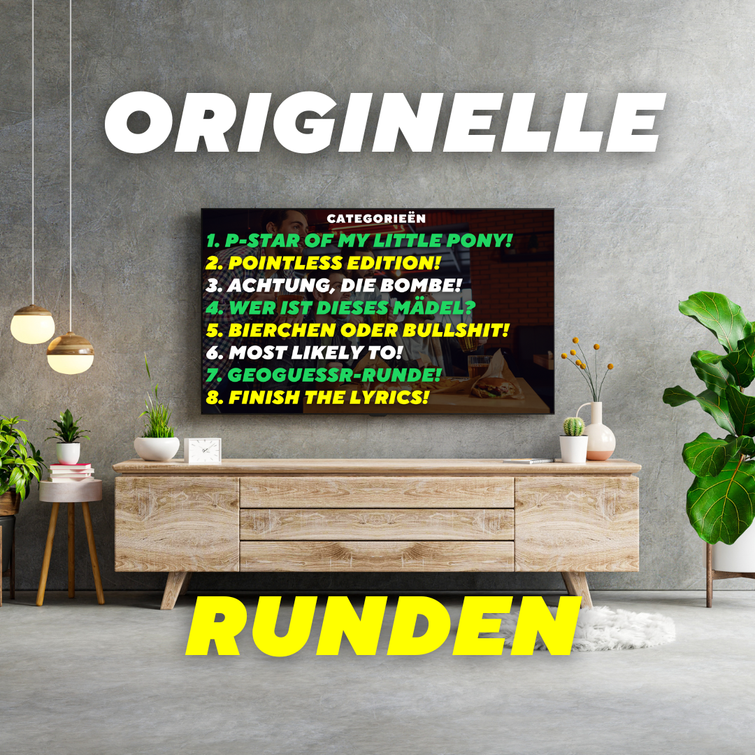 Bier & Shots Online-Pubquiz