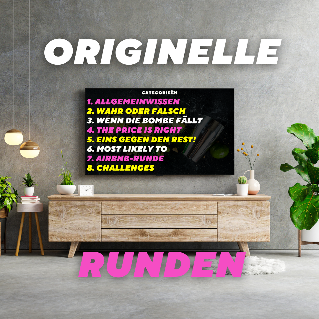 Wein & Shots Online-Pubquiz