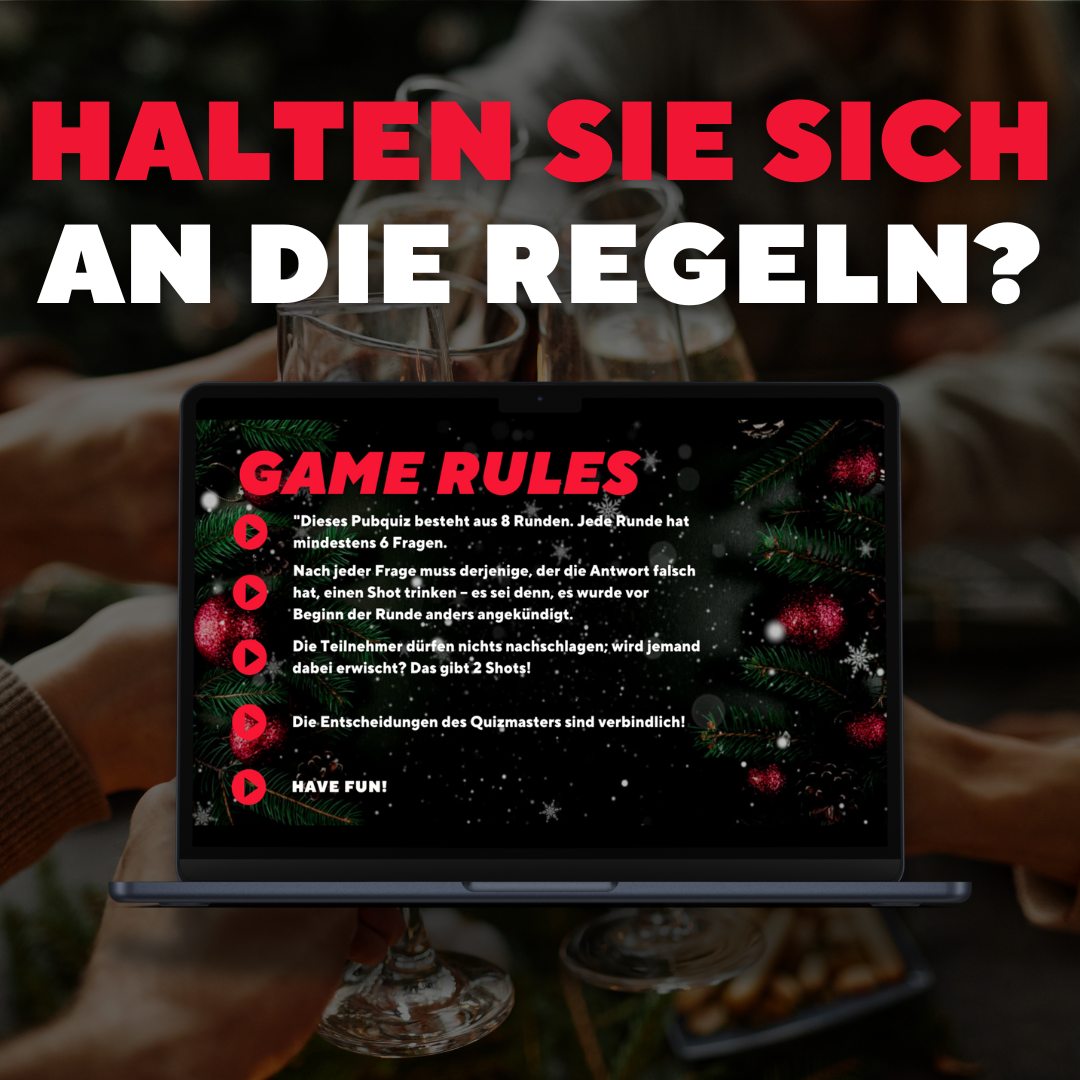 Sip 'n Santa Weihnachts-Pub-Quiz 2024